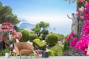 Italy Landscape Capri Island Wall Mural Wallpaper
