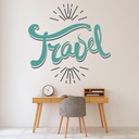 Travel Quote Wall Sticker