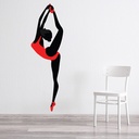 Ballet Pose Dance Sports Wall Sticker