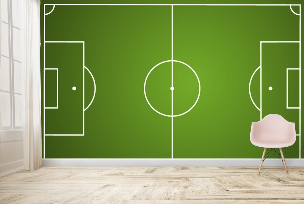 Football Pitch Sports Wall Mural Wallpaper