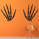 Skeleton Hands Halloween Wall Sticker