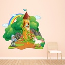 Rapunzel Fairytale Wall Sticker