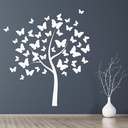 Butterfly Tree Nursery Wall Sticker