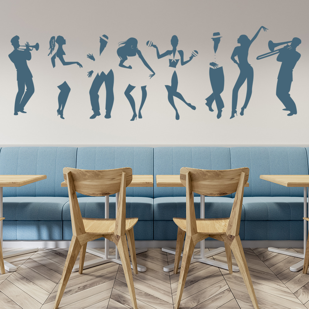 Salsa Dance Wall Sticker
