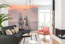White Horses & Ocean Sunlight Wall Mural Wallpaper