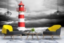 The Lighthouse Wall Mural Wallpaper