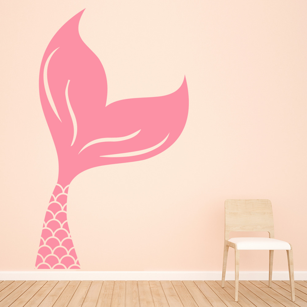 Mermaid Tail Fairytale Wall Sticker