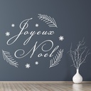 Joyeux Noel Christmas Quote Wall Sticker