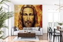 Jesus Christ Vintage Art Wall Mural Wallpaper