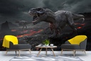 Dinosaur Extinction T-Rex Wall Mural Wallpaper