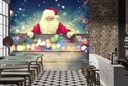Father Christmas Santa Claus Wall Mural Wallpaper - Mod9
