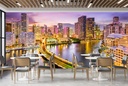 Miami USA City Skyline Wall Mural Wallpaper