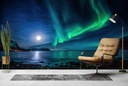 Aurora Northern Lights Wall Mural Wallpaper