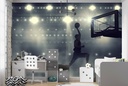 Slam Dunk Basketball Wall Mural Wallpaper