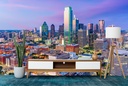 Dallas Texas USA City Skyline Wall Mural Wallpaper