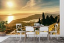 Lake Sunset Scotland Landscape Wall Mural Wallpaper