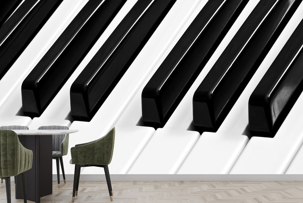 Piano Keys Music Wall Mural Wallpaper