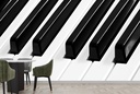 Piano Keys Music Wall Mural Wallpaper