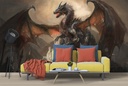 Dragon Castle Wall Mural Wallpaper - Mod6