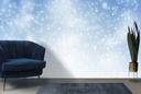 Blue Winter Wall Mural Wallpaper