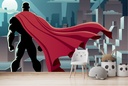 Superhero Fantasy Kids Wall Mural Wallpaper
