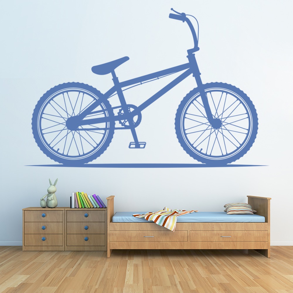 BMX Bike Wall Sticker - Mod8