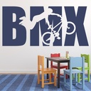 BMX Bike Wall Sticker - Mod9