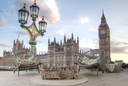 Big Ben & Houses Of Parliament London UK Wall Mural Wallpaper