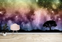 Twilight Tree Wall Mural Wallpaper