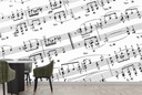 Sheet Music Wall Mural Wallpaper