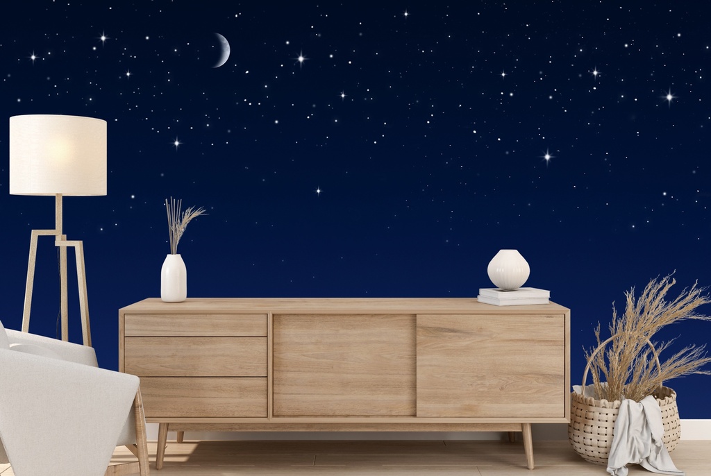 Night Sky & Stars Wall Mural Wallpaper