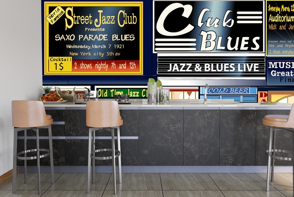 Vintage New York City Wall Mural Wallpaper