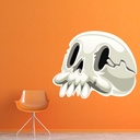 Skull Halloween Wall Sticker