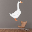 White Goose Farm Animal Wall Sticker