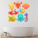 Under The Sea Bathroom Wall Sticker