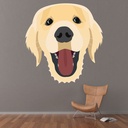 Labrador Head Dog Wall Sticker