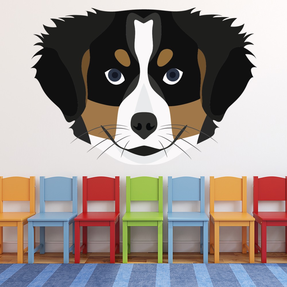 Jack Russell Head Dog Wall Sticker