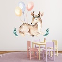 Woodland Deer Nursery Wall Sticker - Mod3