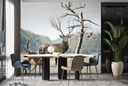 Stag & Blue Bird Wall Mural Wallpaper