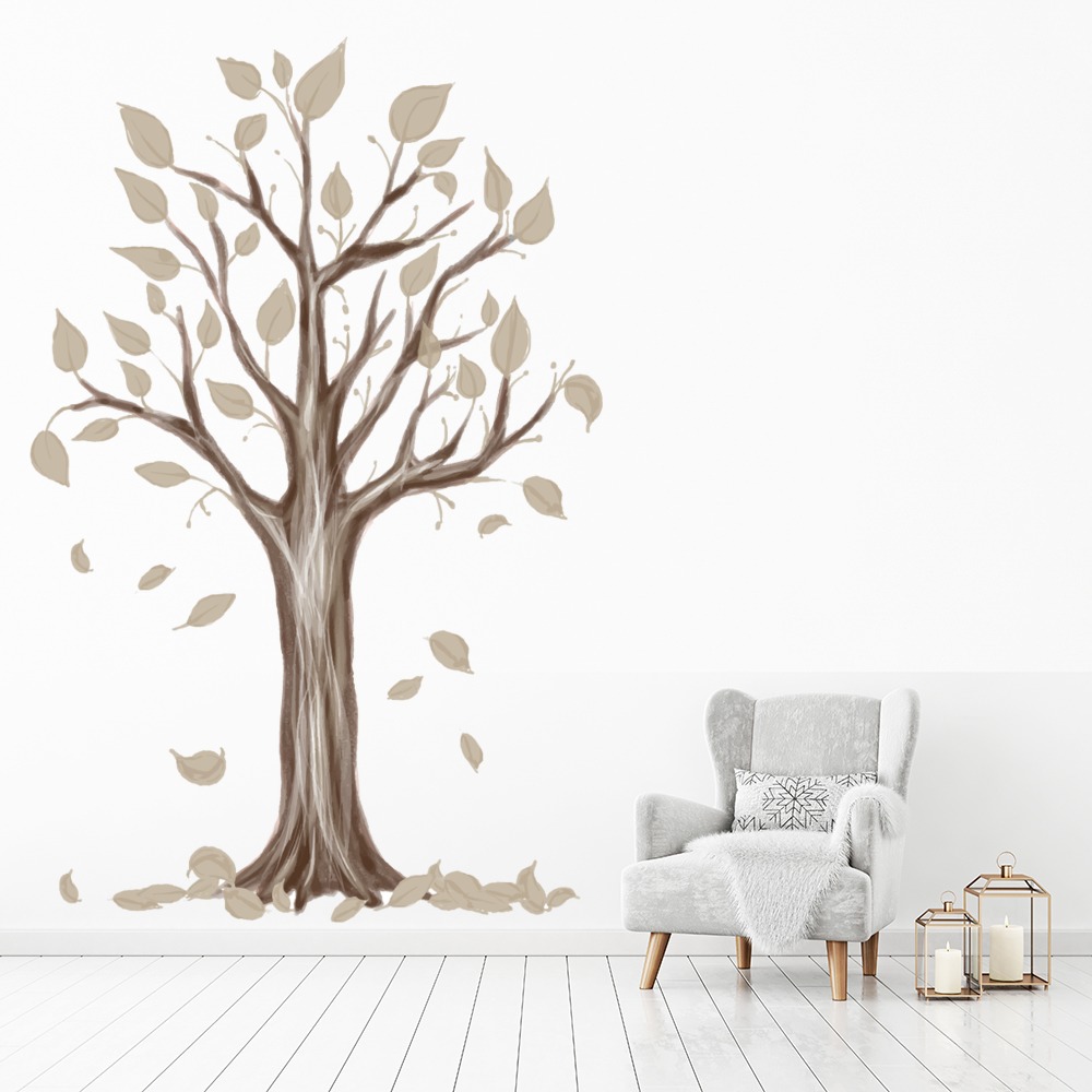 Autumn Tree Woodland Wall Sticker