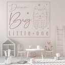 Dream Big Kitten Wall Sticker