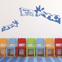 Say What Giraffe Banksy Wall Sticker