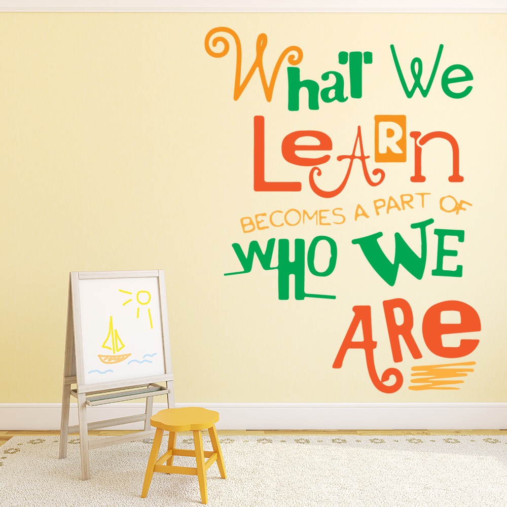Lessons We Learn Educational Wall Sticker | Icon Wall Stickers