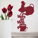 All Mad Here Alice in Wonderland Wall Sticker