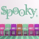 Spooky Cobweb Halloween Wall Sticker