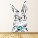 Cute Bunny Safari Baby Nursery Wall Sticker