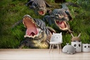 Alligators Wall Mural by Jerry Lofaro
