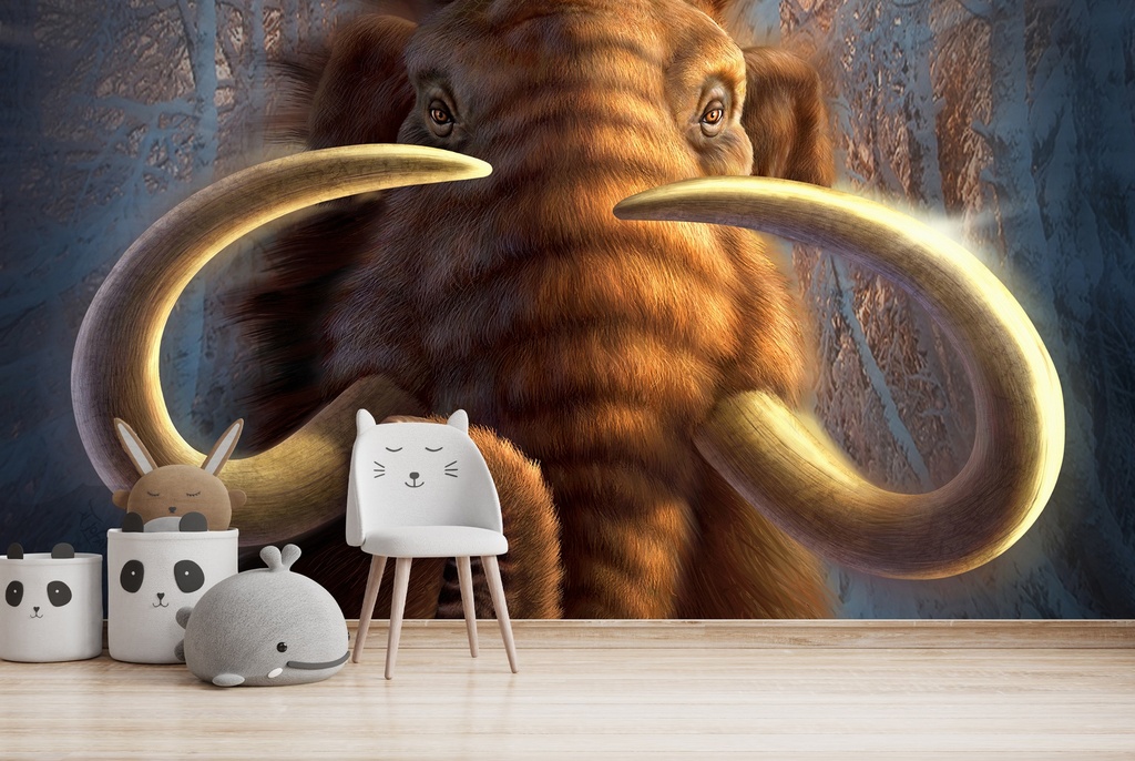Mammoth Wall Mural by Jerry Lofaro