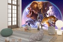 Wild World Wall Mural by Jerry Lofaro