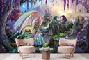 Valley of the Dragon Paradise Wall Mural